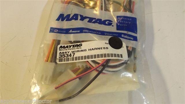 MAYTAG AMANA WASHER 35347 Assy,wiring harness NEW IN BAG MAYTAG AMANA WASHER 35347 Assy,wiring harness NEW IN BAG
